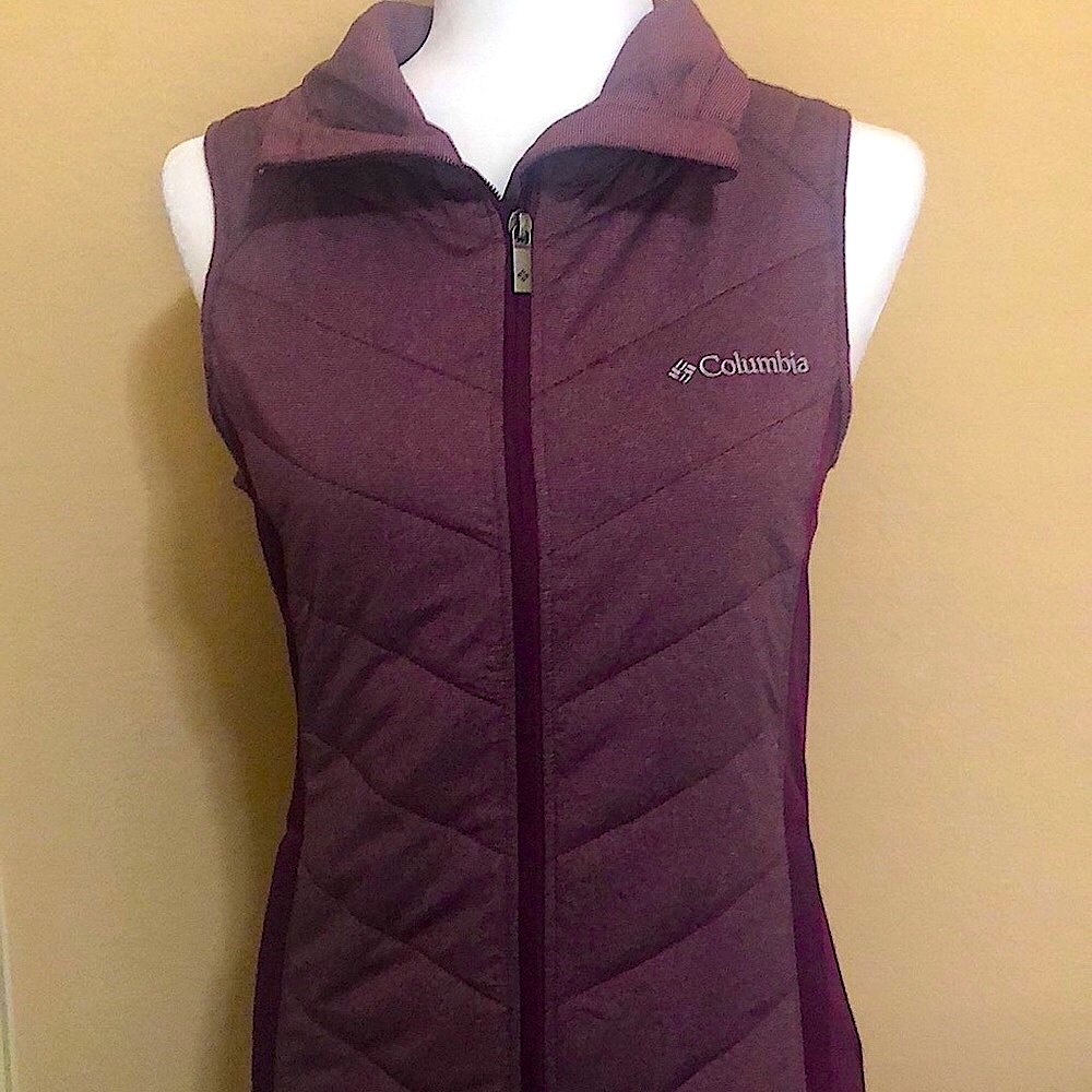 Women’s Columbia Purple Zip Vest